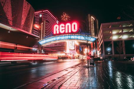 An image of the Reno Arch